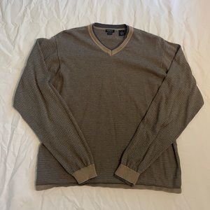 Van Heusen Striped Pullover Sweater